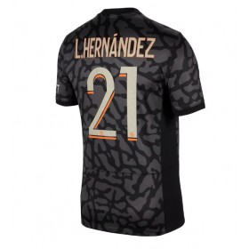 Paris Saint-Germain Lucas Hernandez #21 Tredje Kläder 2023-24 Kortärmad